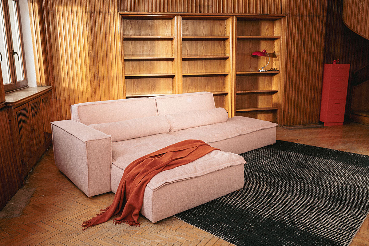 Tres Doux Modular Sofa with Chaise Longue
