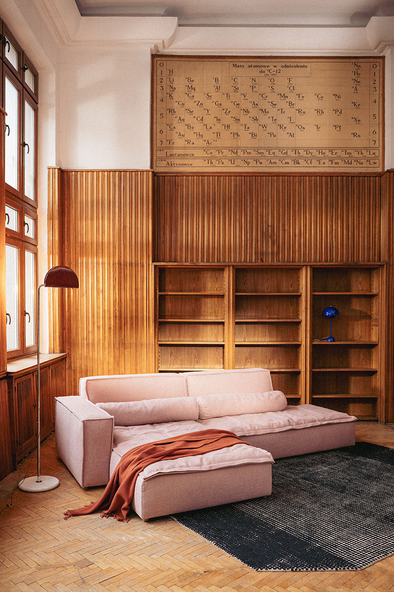Tres Doux Modular Sofa with Chaise Longue