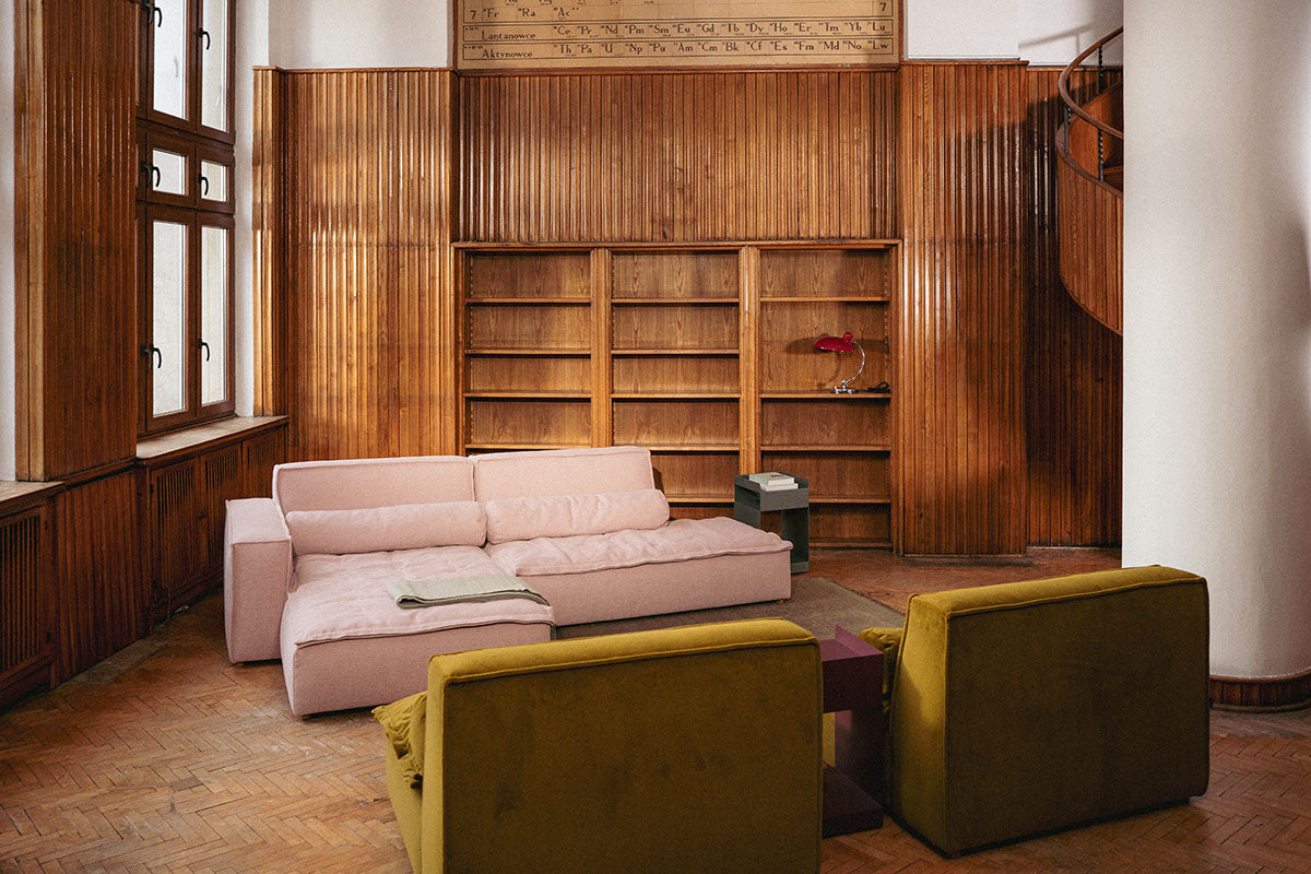 Tres Doux Modular Sofa with Chaise Longue
