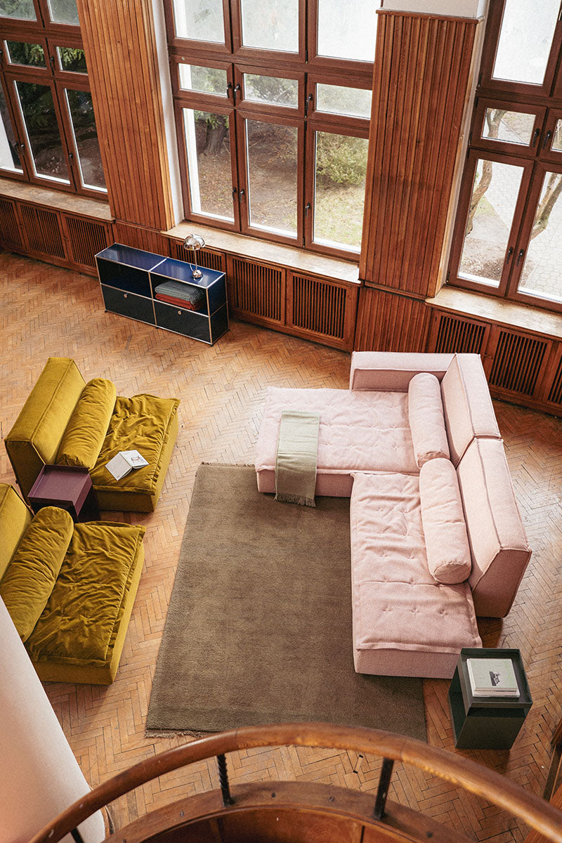 Tres Doux Modular Sofa with Chaise Longue