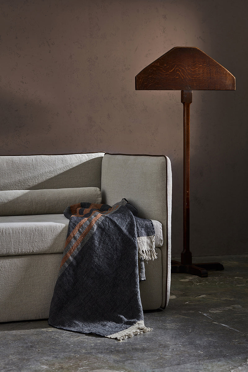 Twin Sofa Bed with Backrest and Armrests