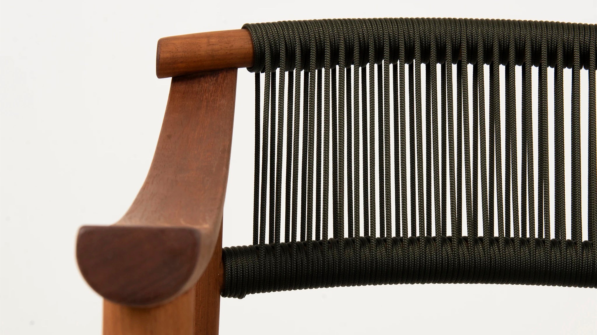 Haiku II Nautical Rope Chair with Armrests