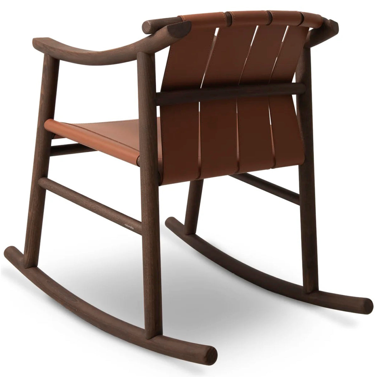 Haiku Leather Rocking Chair