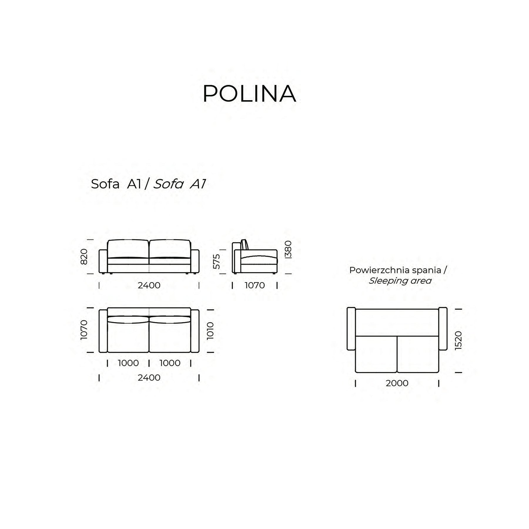 Polina I Sofa
