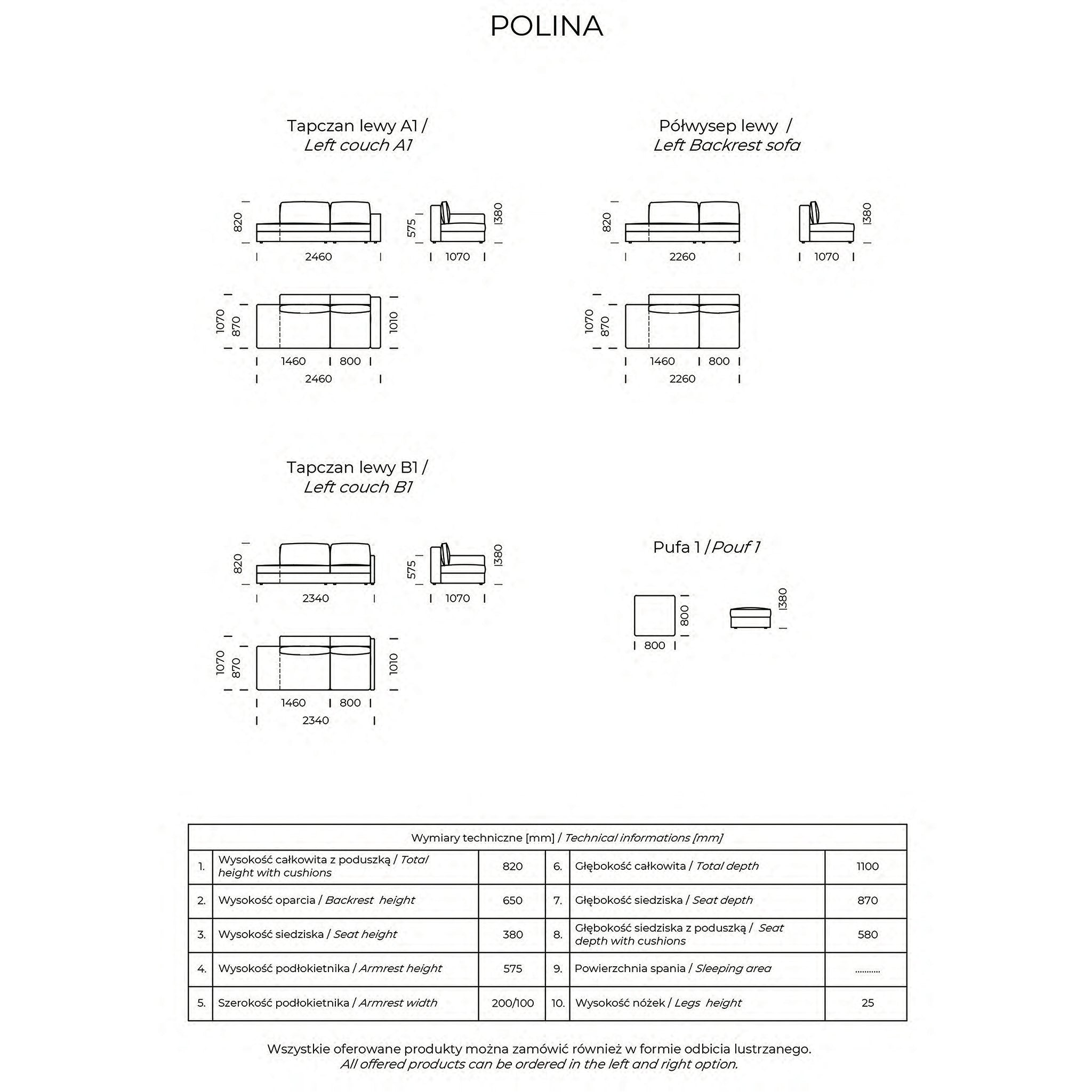 Polina Modular Sofa