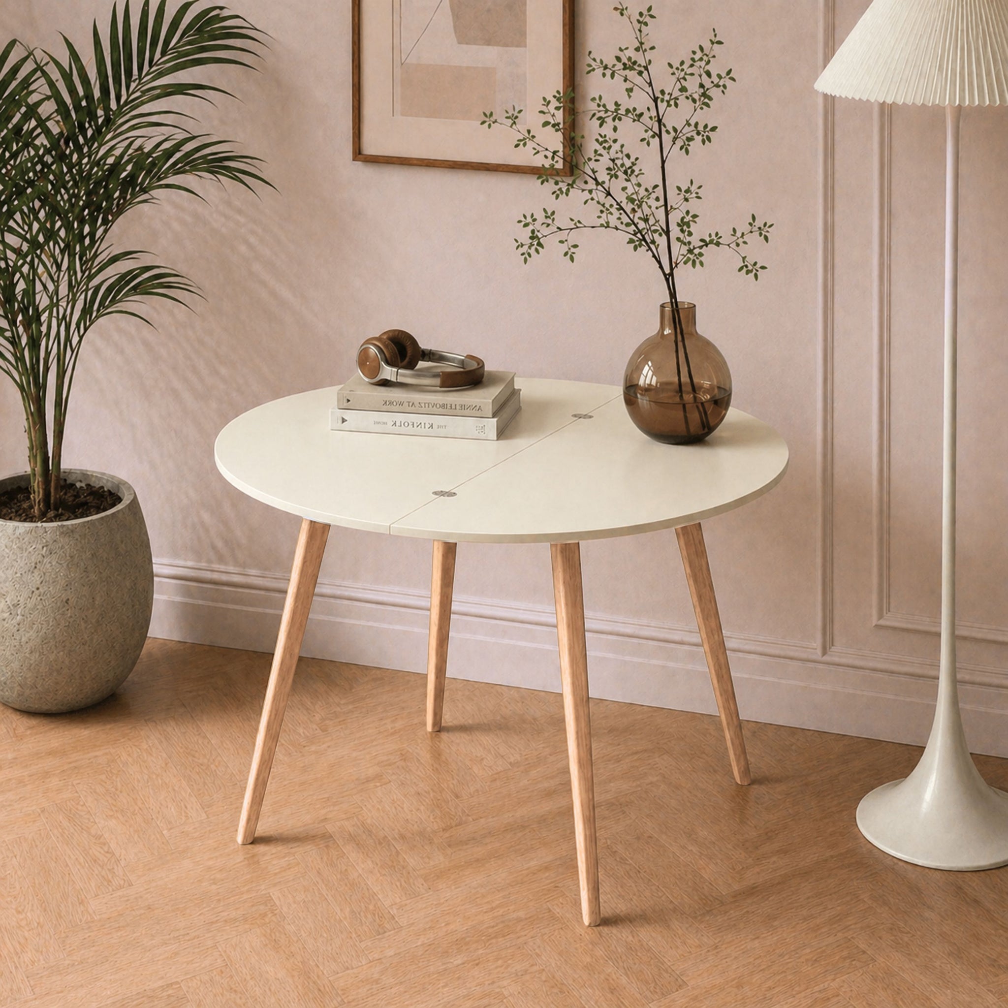Mawi Half Moon Extendable Table