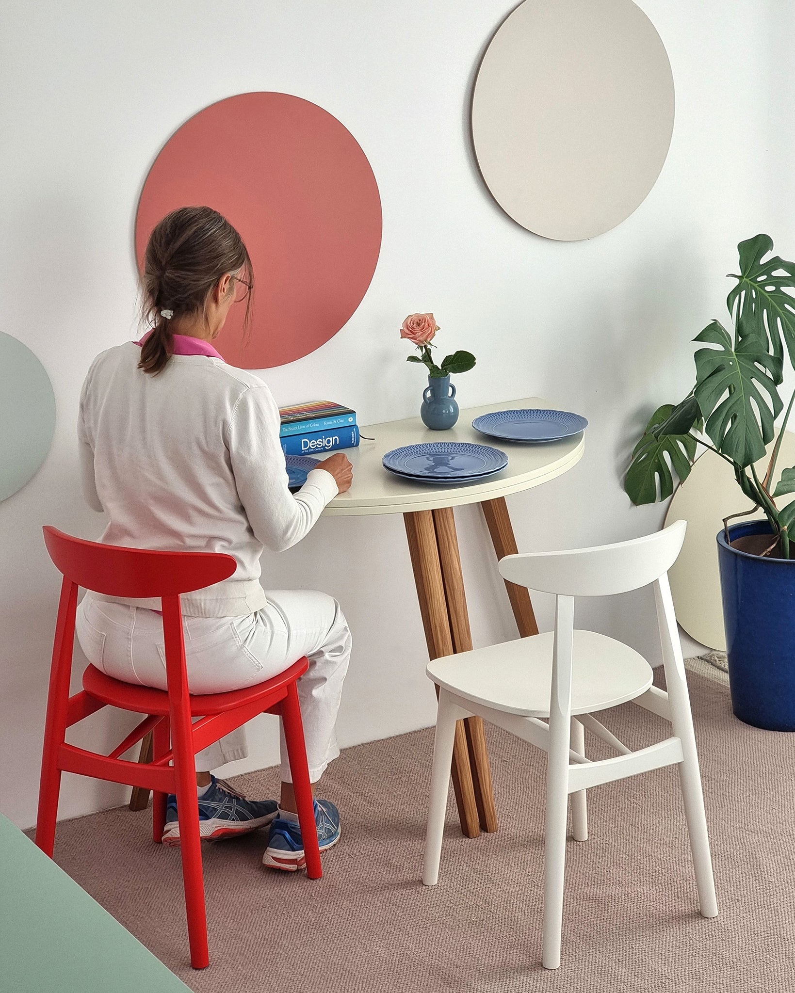 Mawi Half Moon Extendable Table