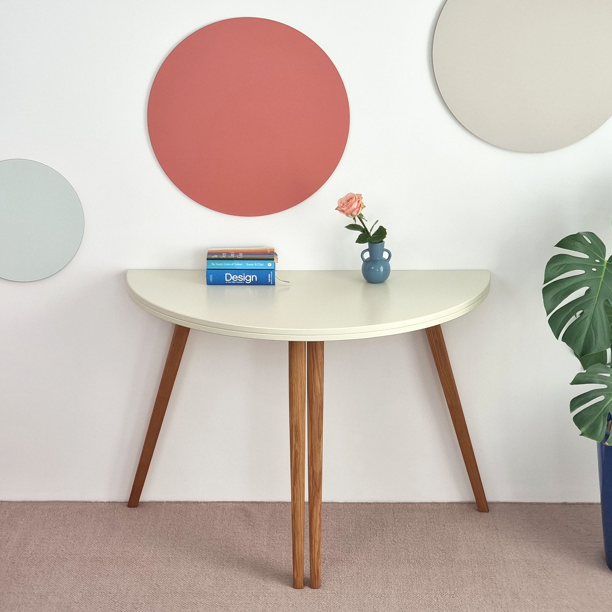 Mawi Half Moon Extendable Table