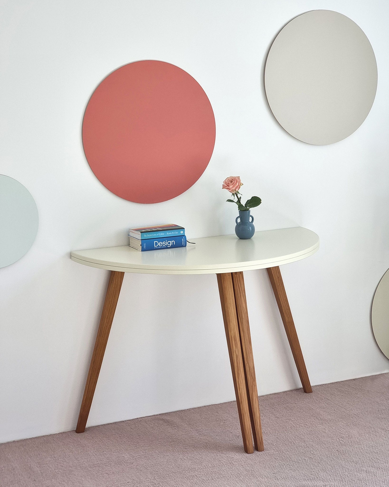 Mawi Half Moon Extendable Table