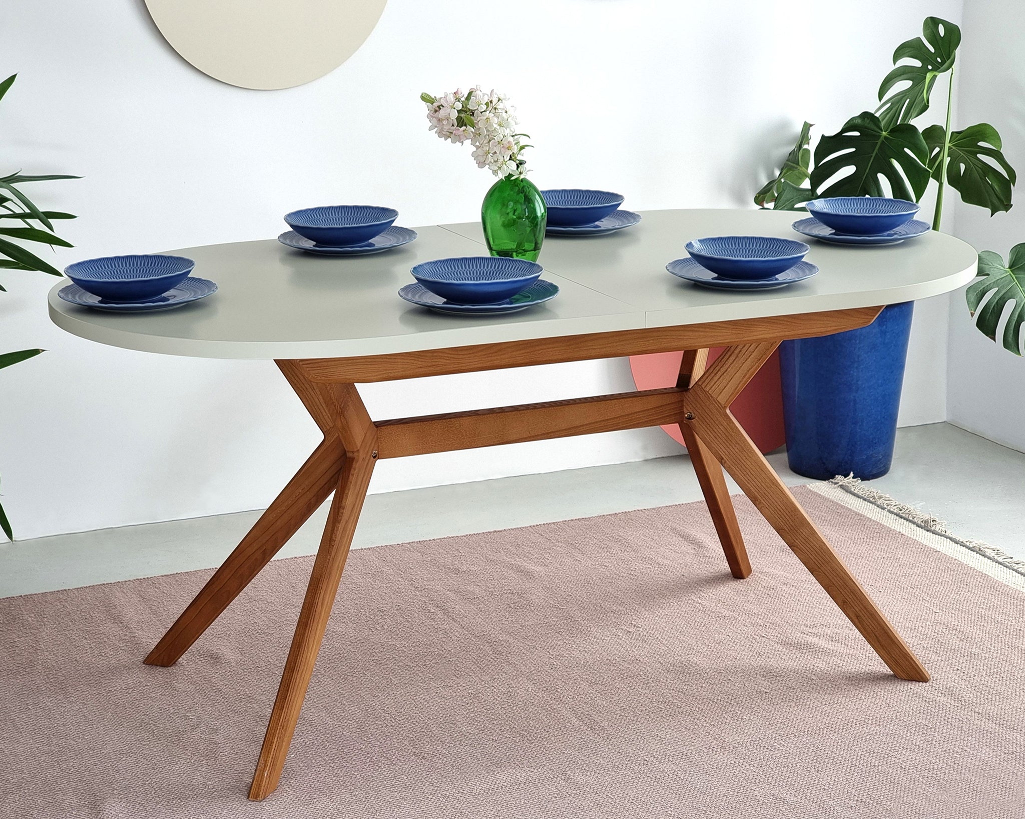 Biju Oval Extendable Dining Table
