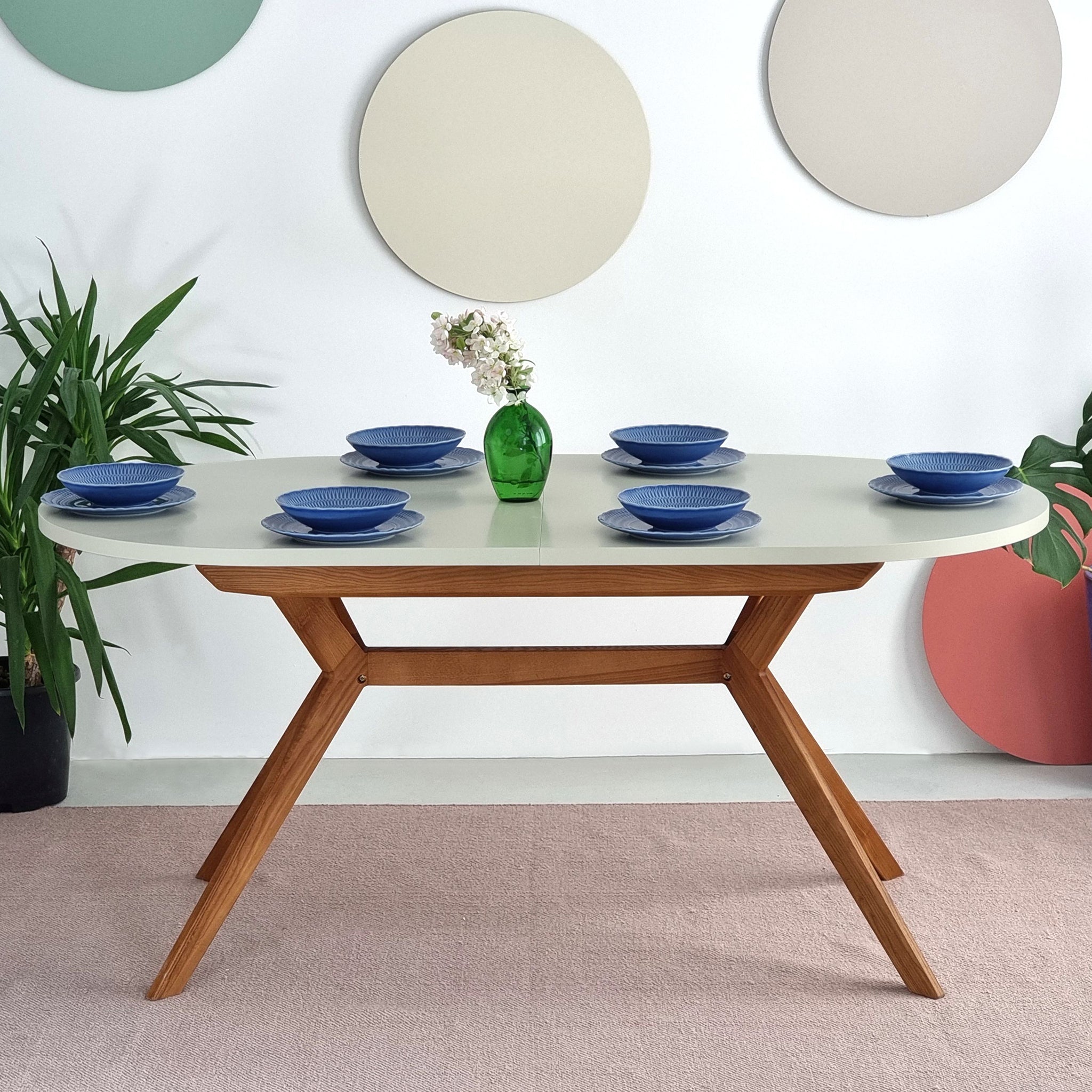 Biju Oval Extendable Dining Table
