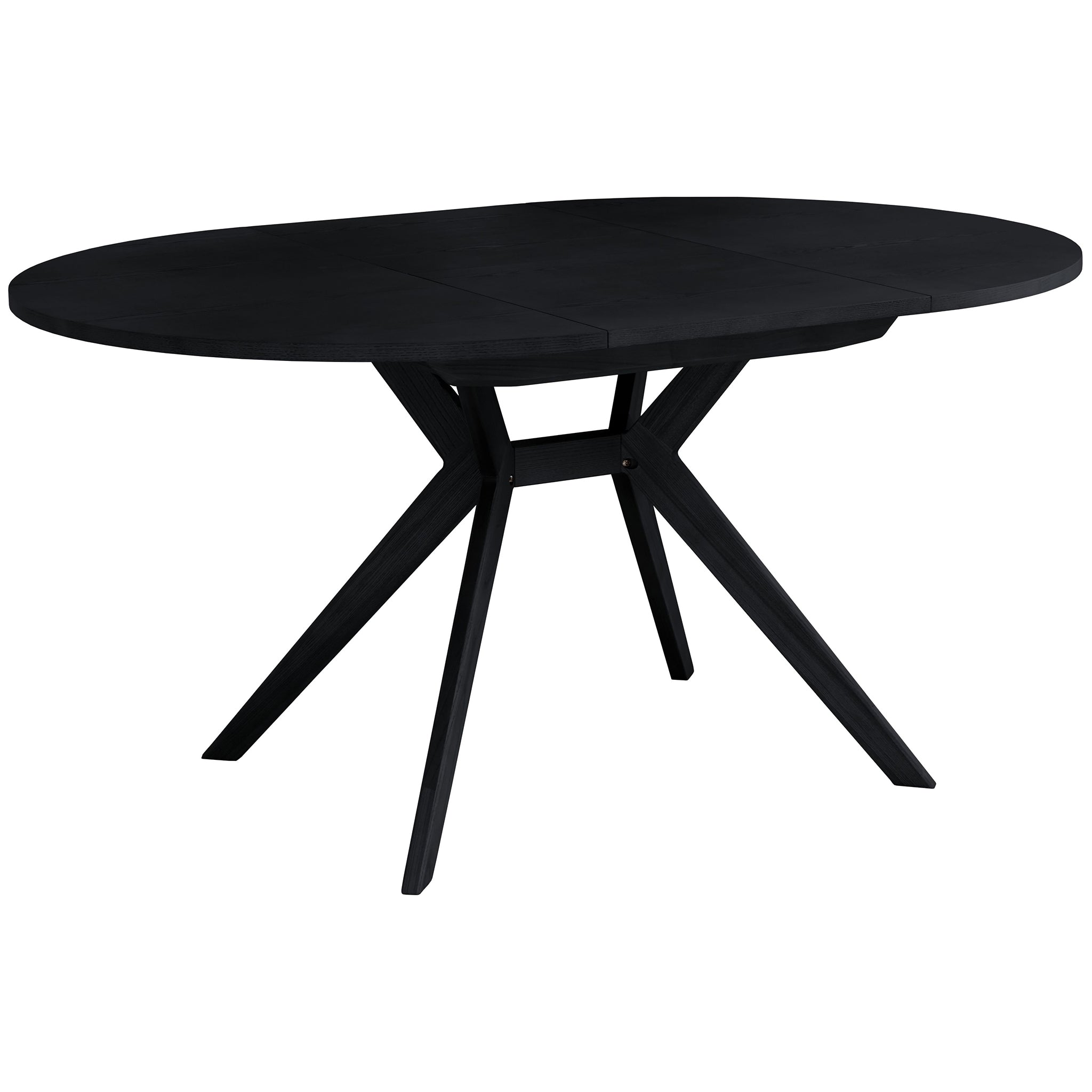 Biju Round Veneered Extendable Dining Table
