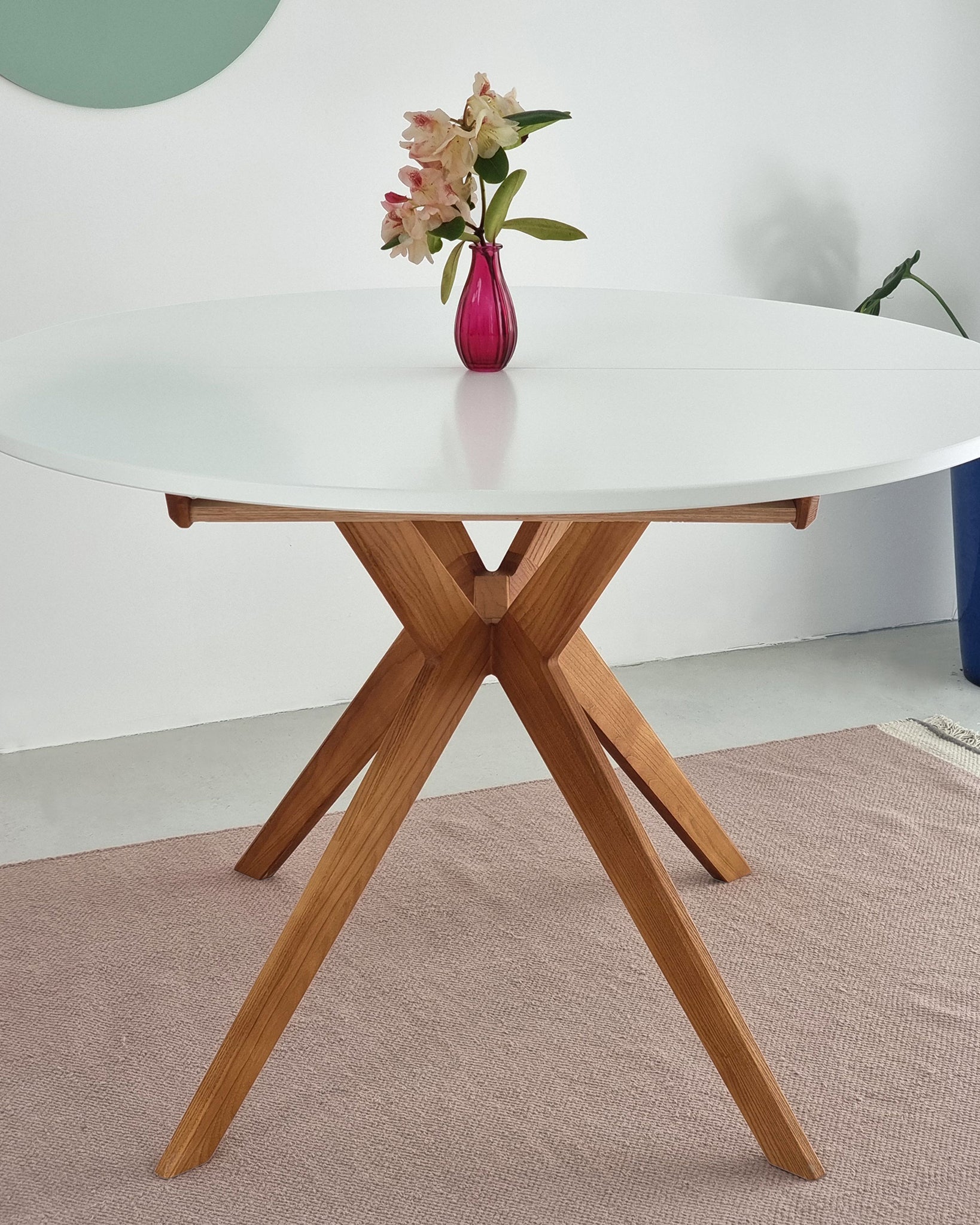 Biju Round Extendable Dining Table