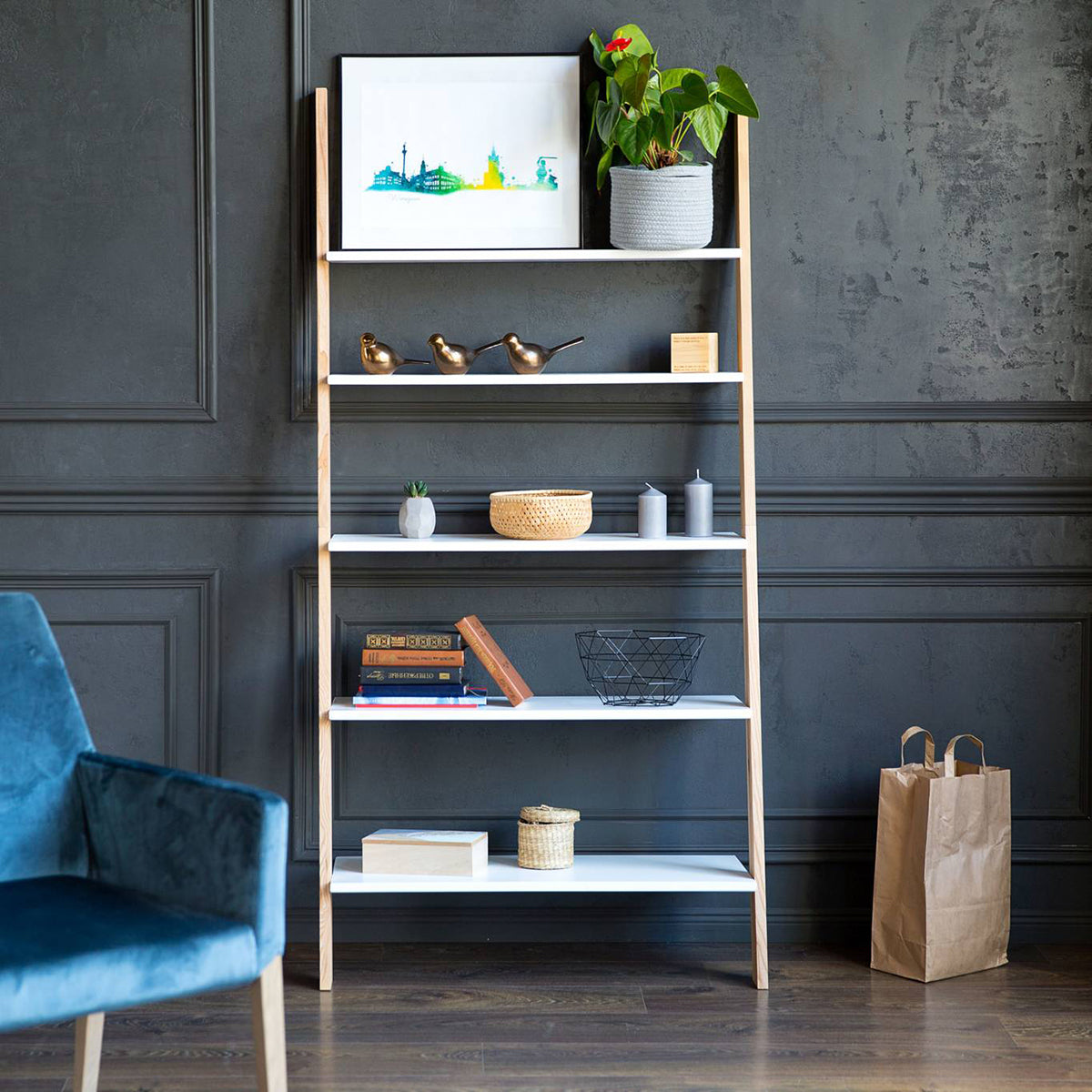 Ashme Ladder Shelf - WOO .Design