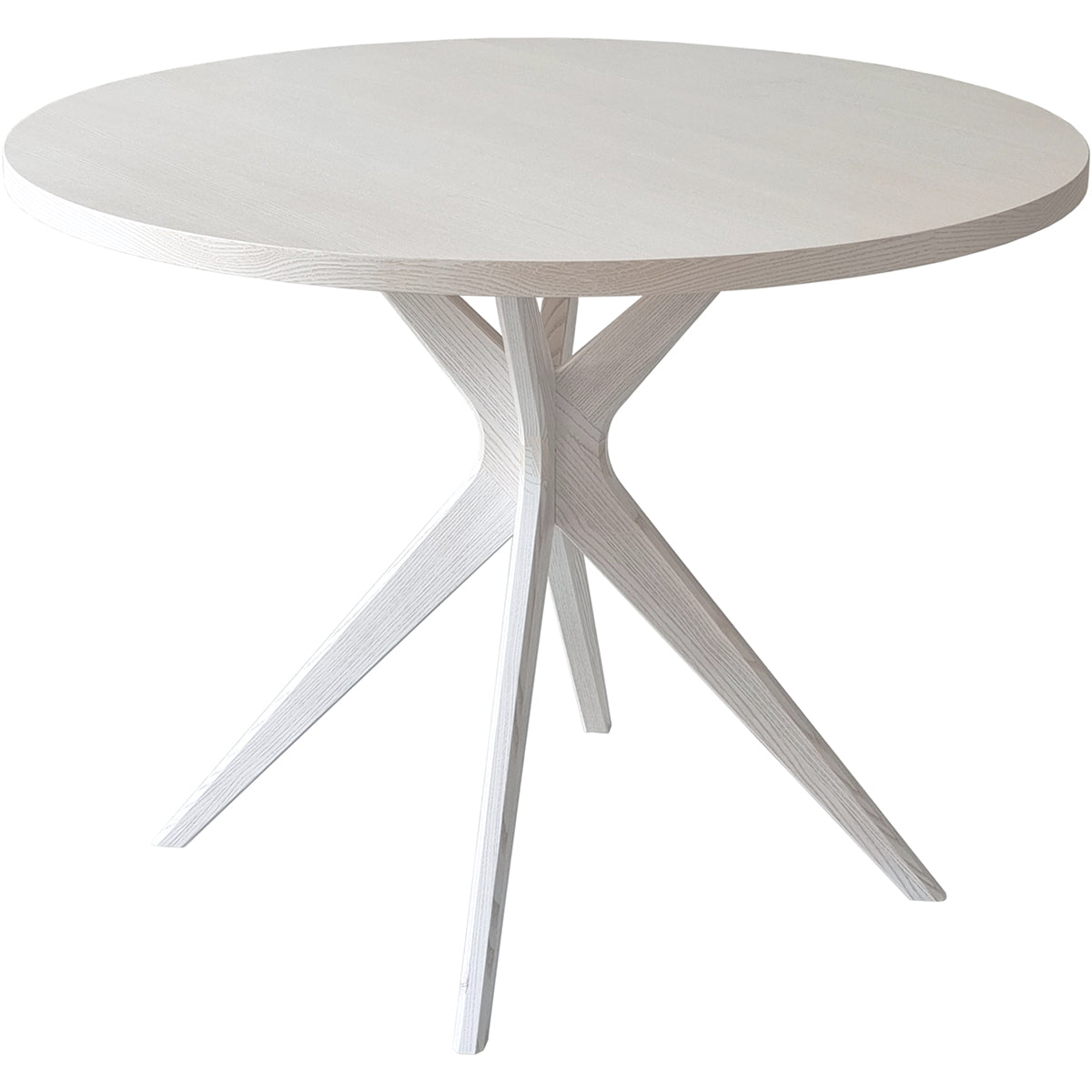 Jubi Bold Round Veneered Dining Table - WOO .Design