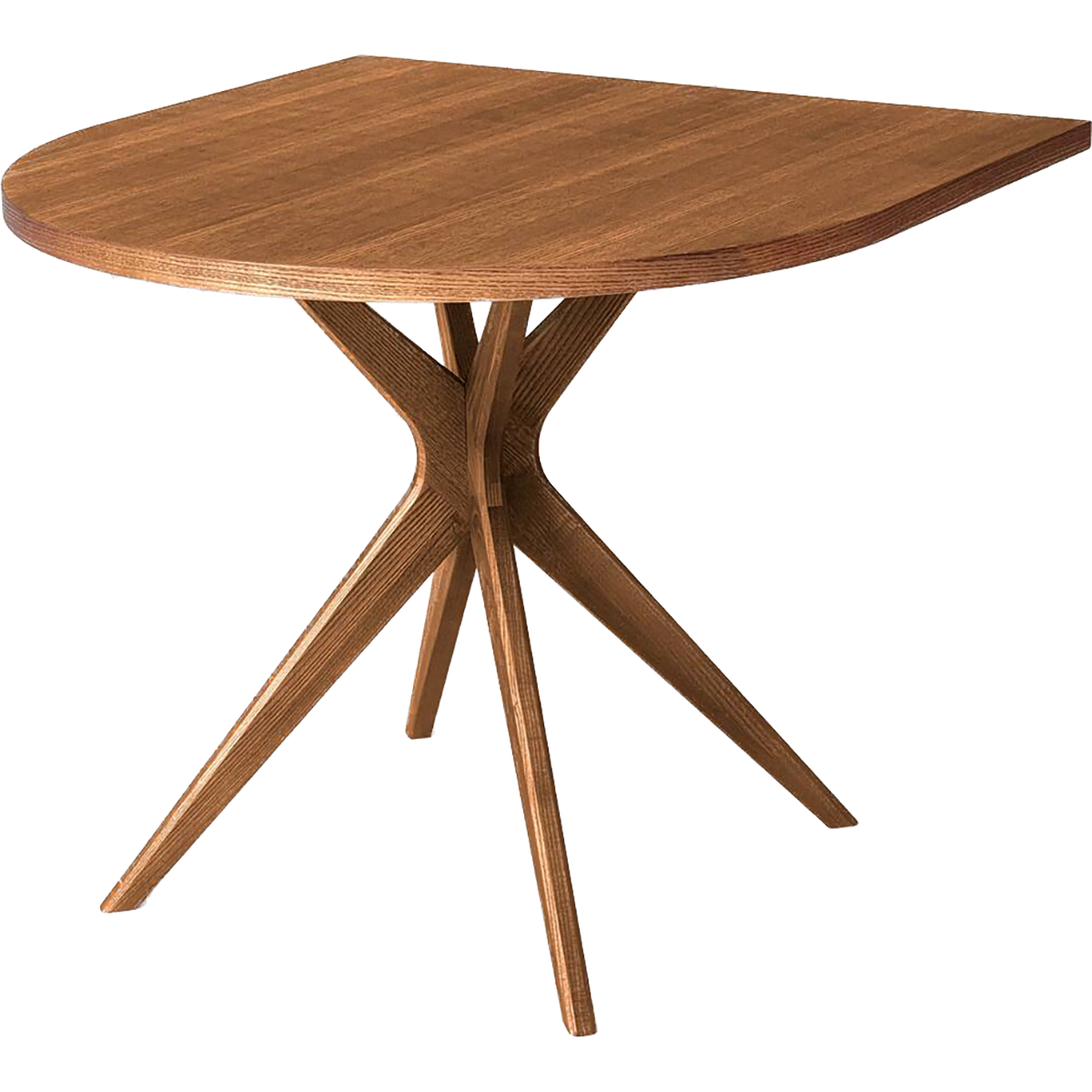 Jubi Half Racetrack Veneered Dining Table - WOO .Design