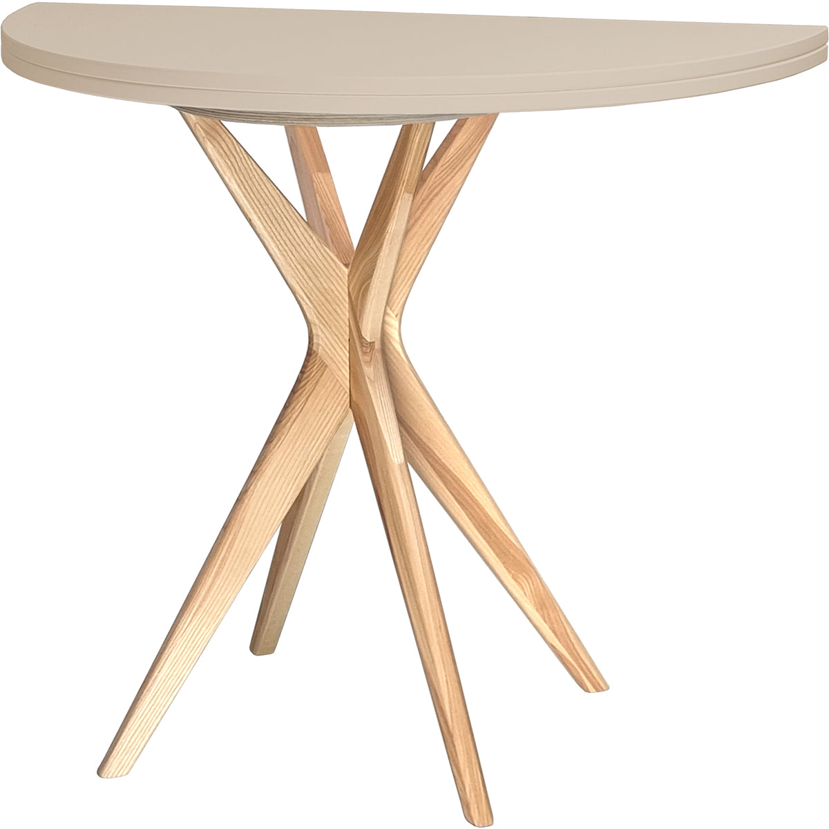 Jubi Halfround Extendable Dining Table - WOO .Design