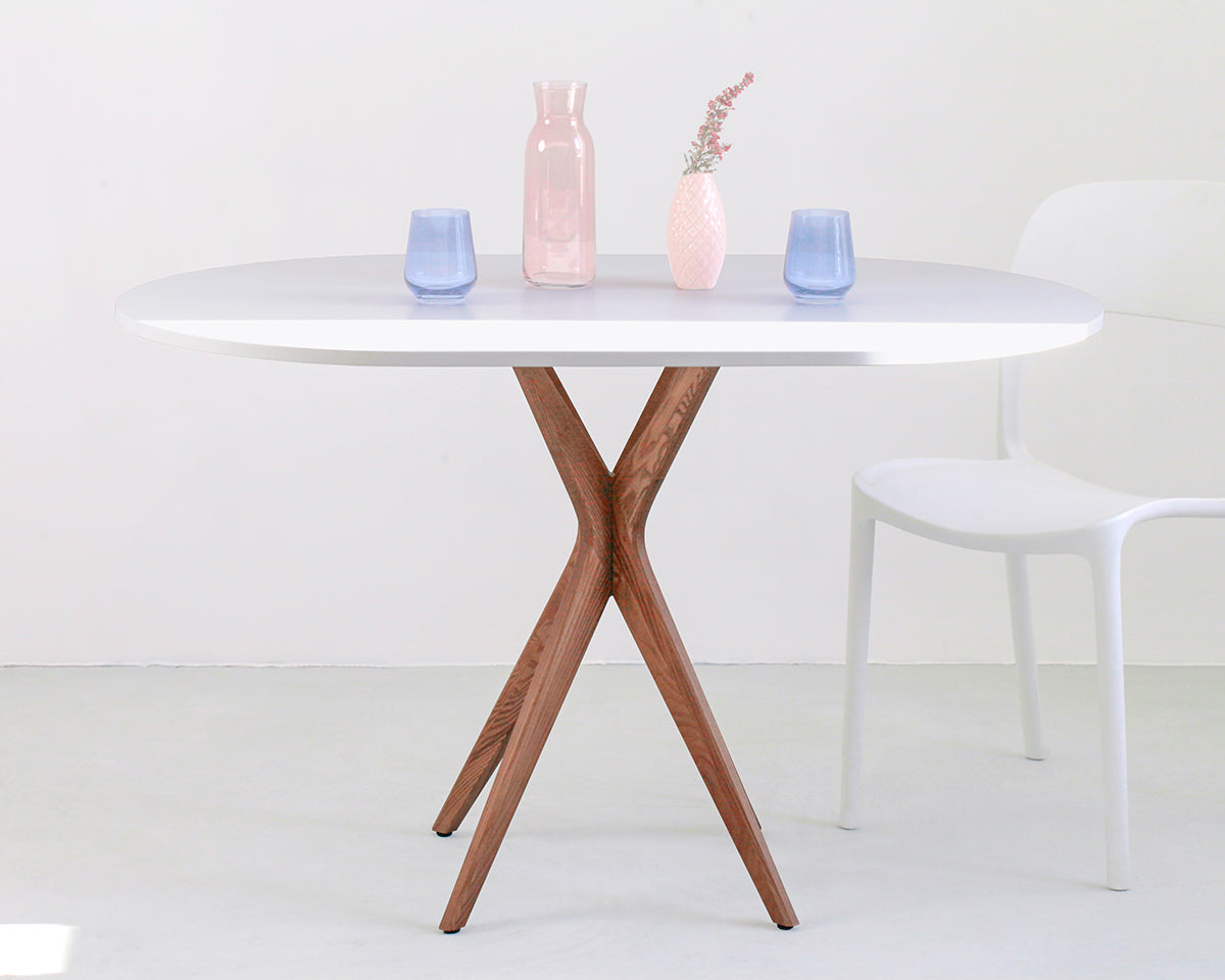 Jubi Racetrack Oval Dining Table - WOO .Design