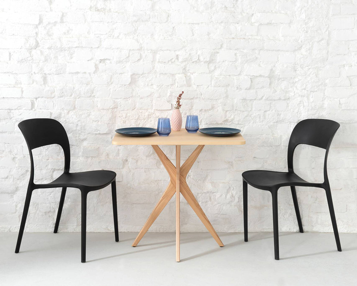 Jubi Rectangular Veneered Dining Table - WOO .Design