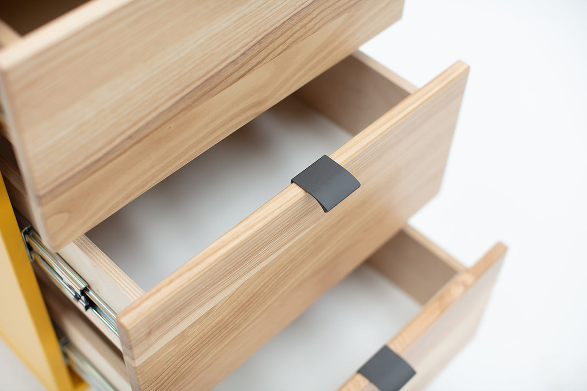 Luka 3-Drawer Desk Cabinet - WOO .Design