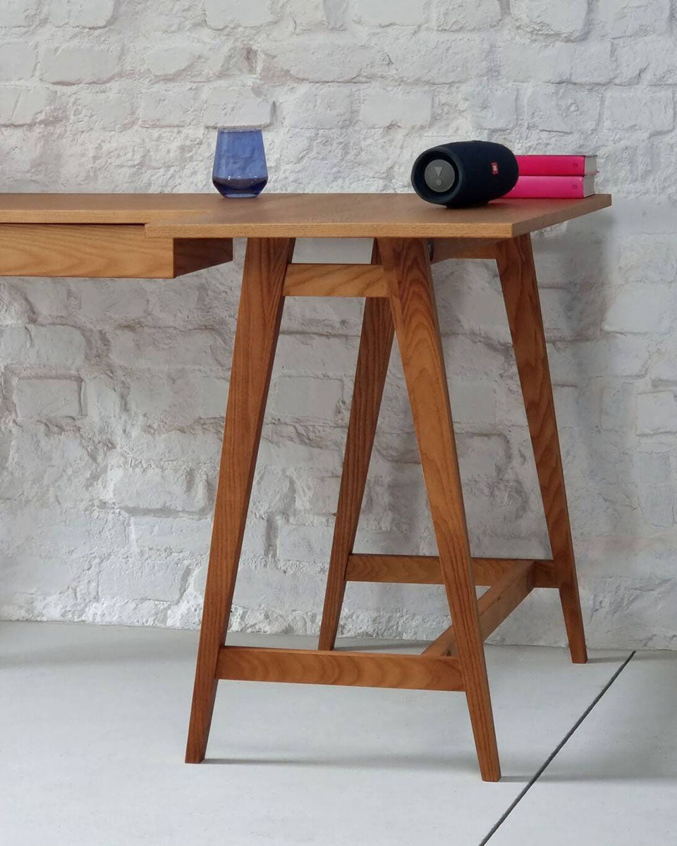 Luka Veneered Corner Desk - WOO .Design
