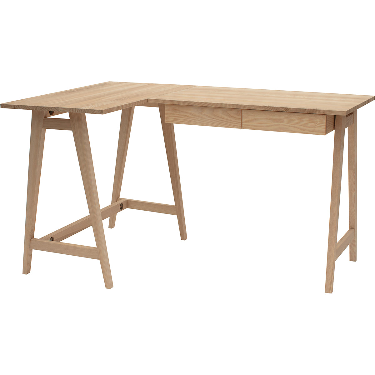 Luka Veneered Corner Desk - WOO .Design