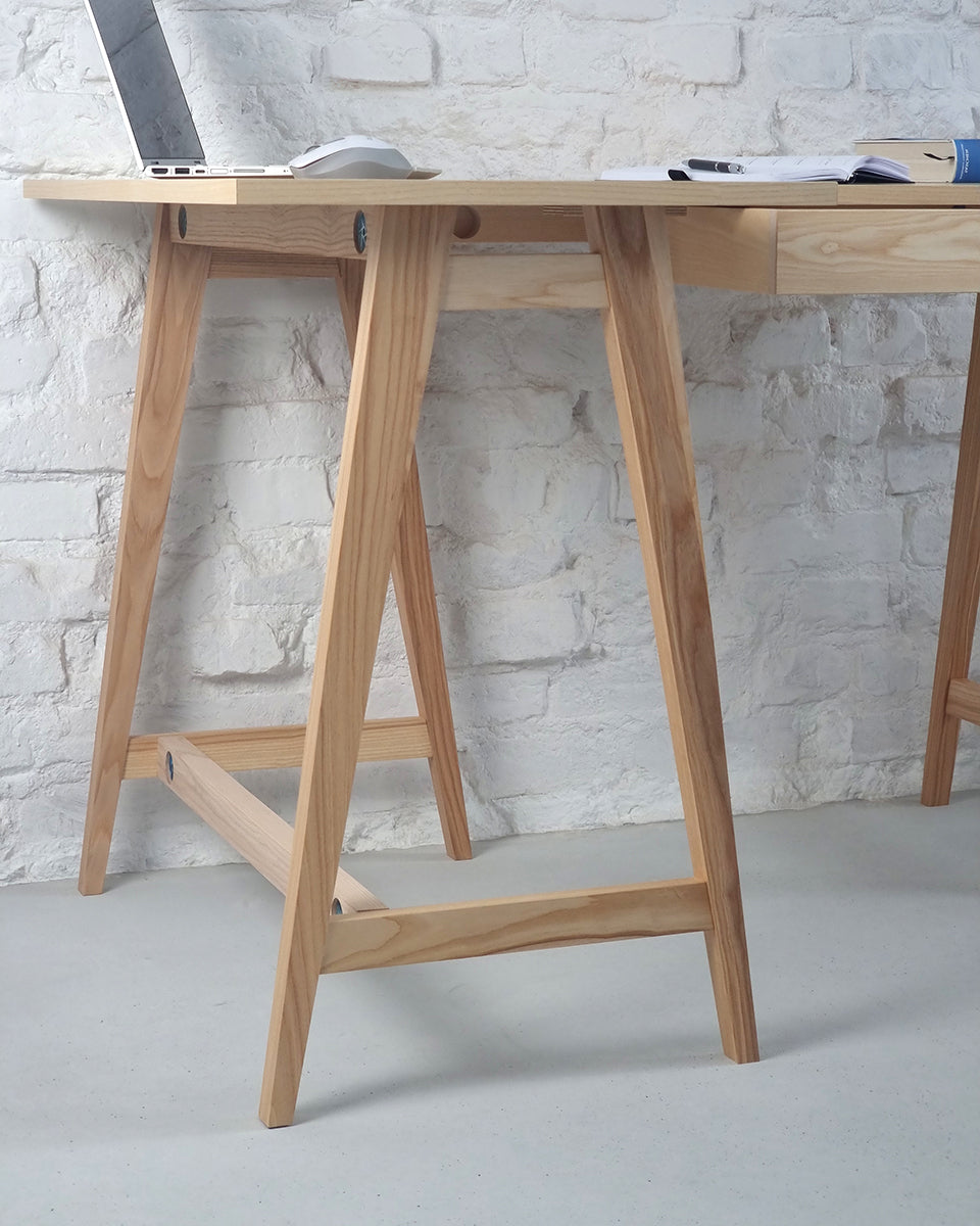 Luka Veneered Corner Desk - WOO .Design