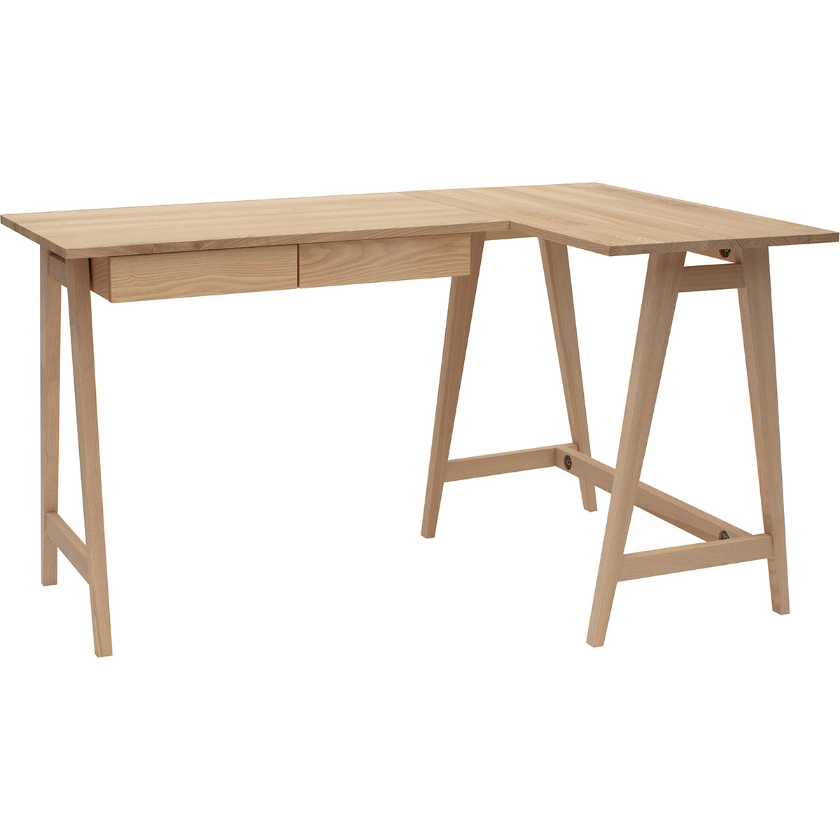 Luka Veneered Corner Desk - WOO .Design