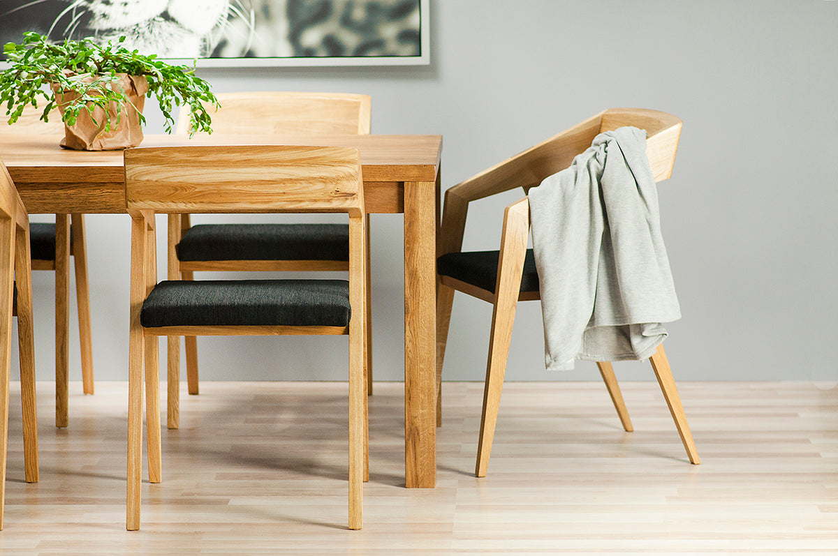 Farmhouse Oak Dining Table