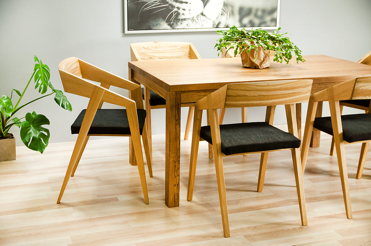 Farmhouse Oak Dining Table