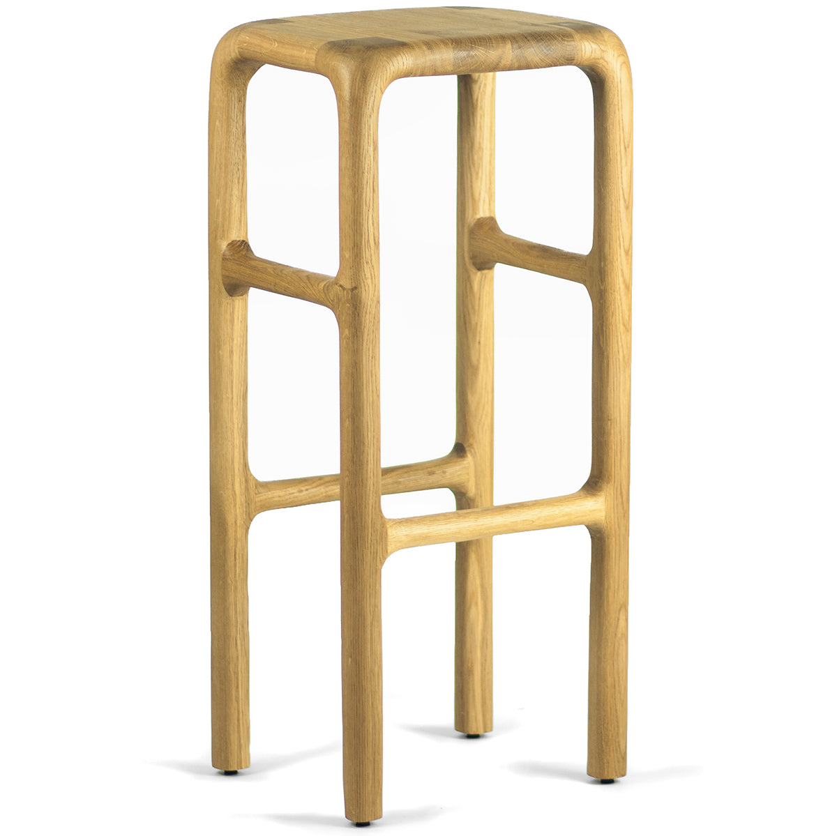 Flux Oak Bar Stool