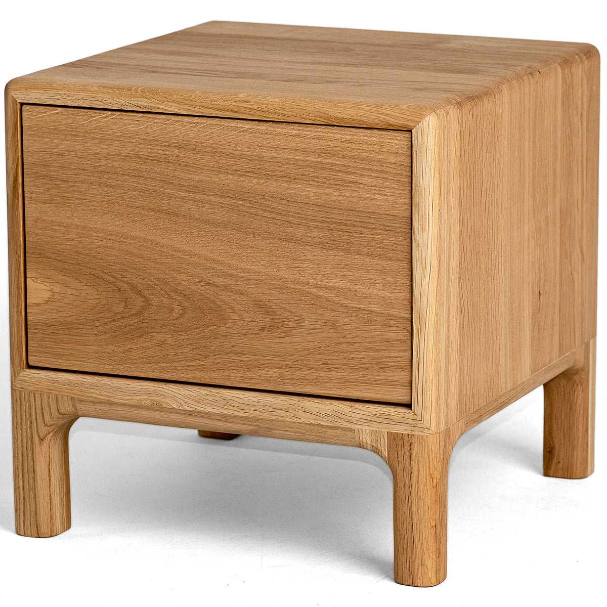 Flux Oak Bedside Table