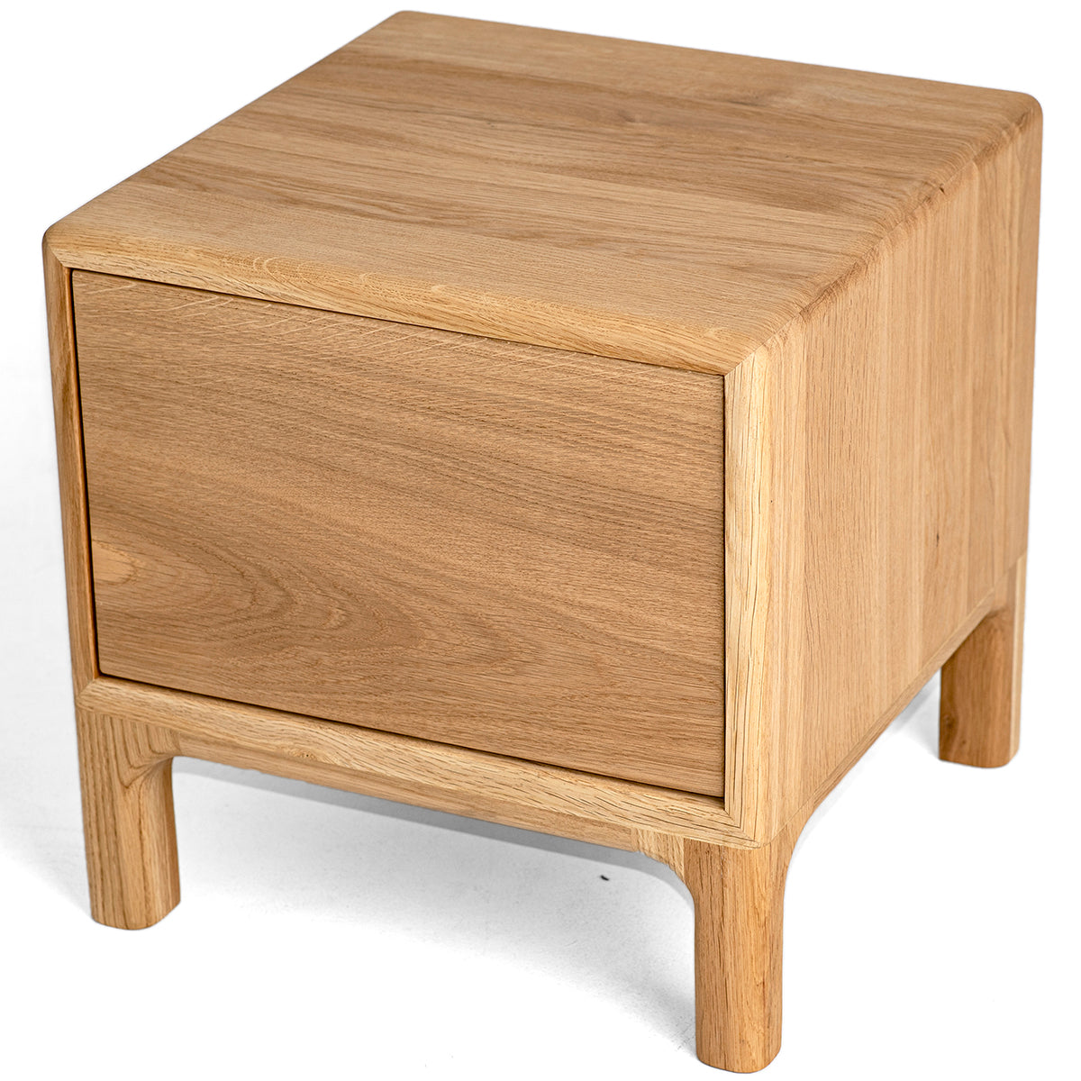 Flux Oak Bedside Table