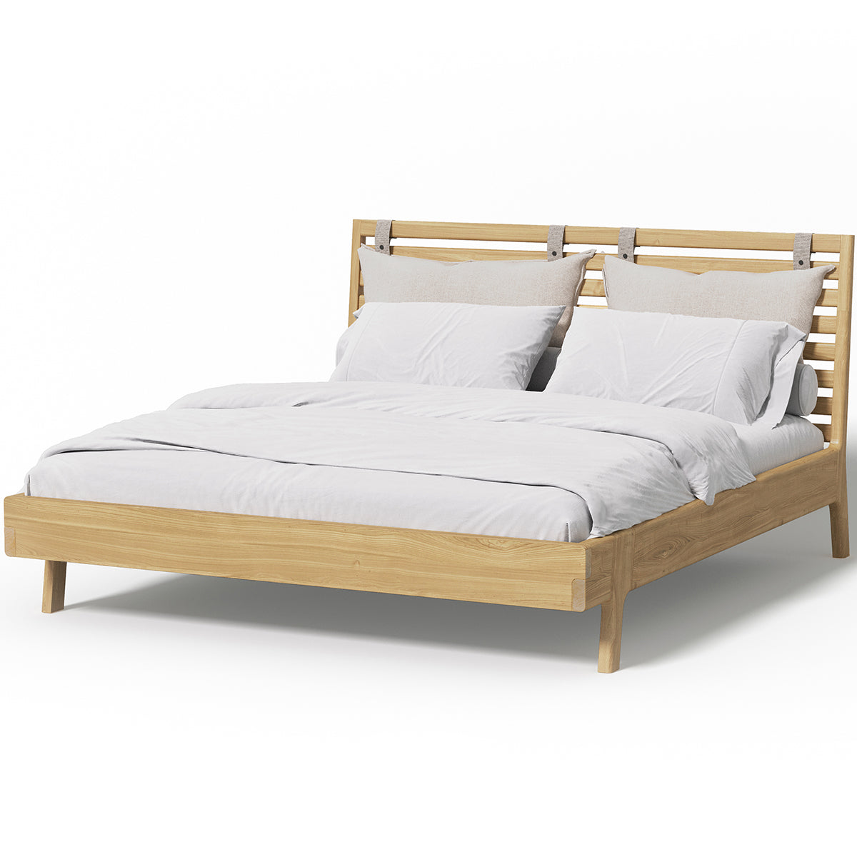 Kiko Oak Bed - WOO .Design