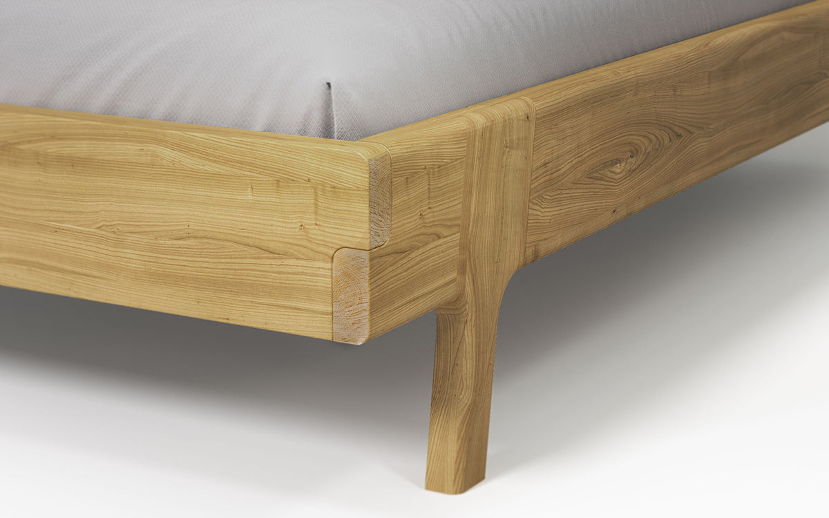 Kiko Oak Bed - WOO .Design