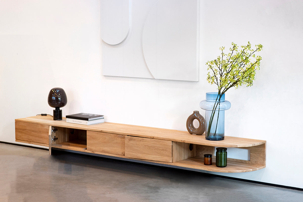 Kiko Oak TV Stand