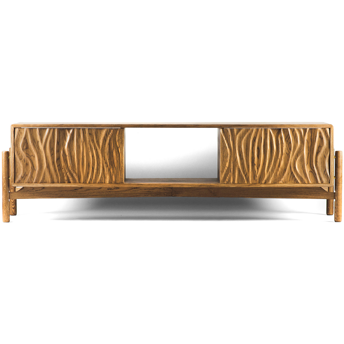 Lino Oak TV Stand