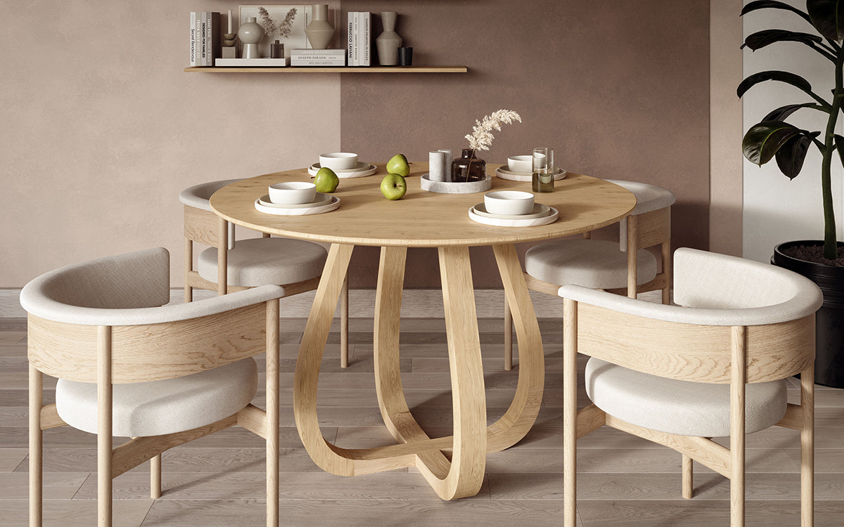 Lub Round Dining Table - WOO .Design