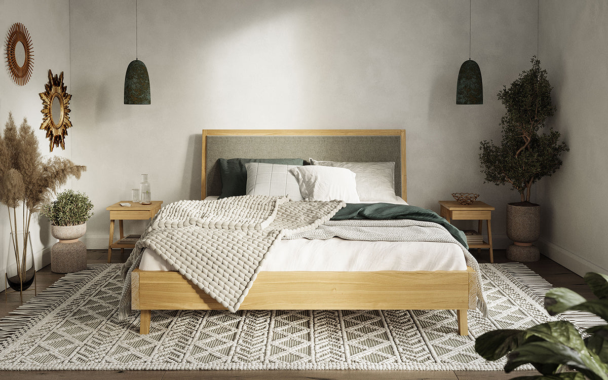 Piko Oak Bed - WOO .Design