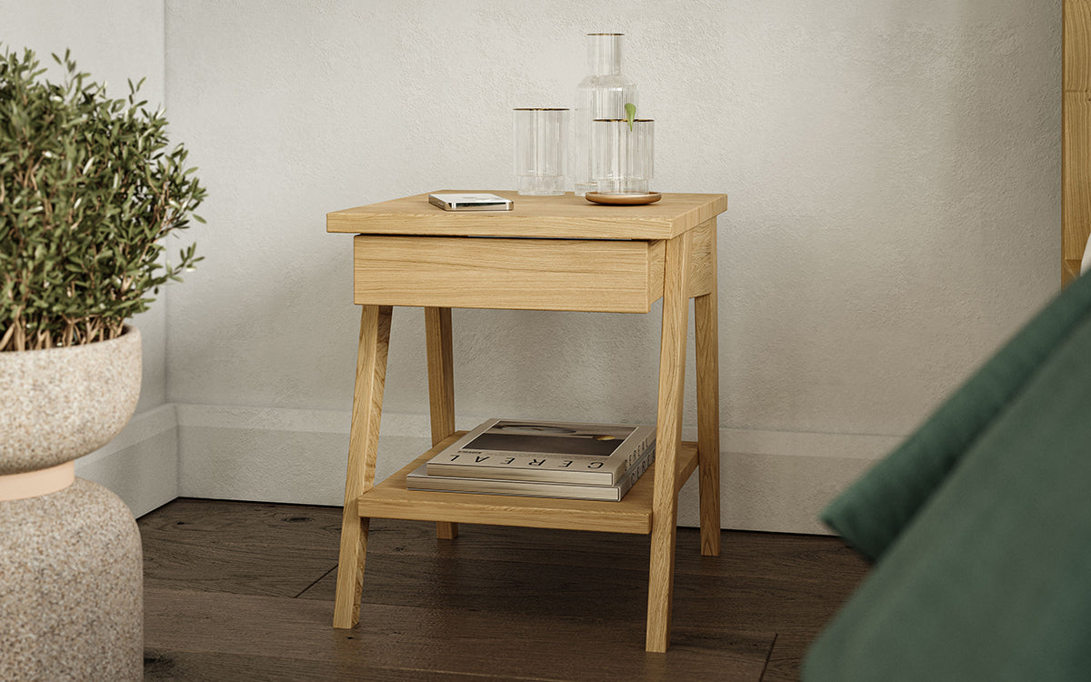 Piko Oak Bed - WOO .Design