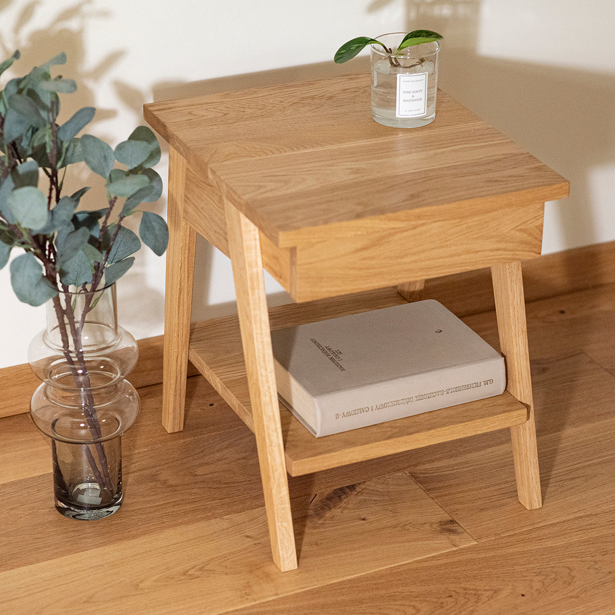 Piko Oak Bedside Table - WOO .Design