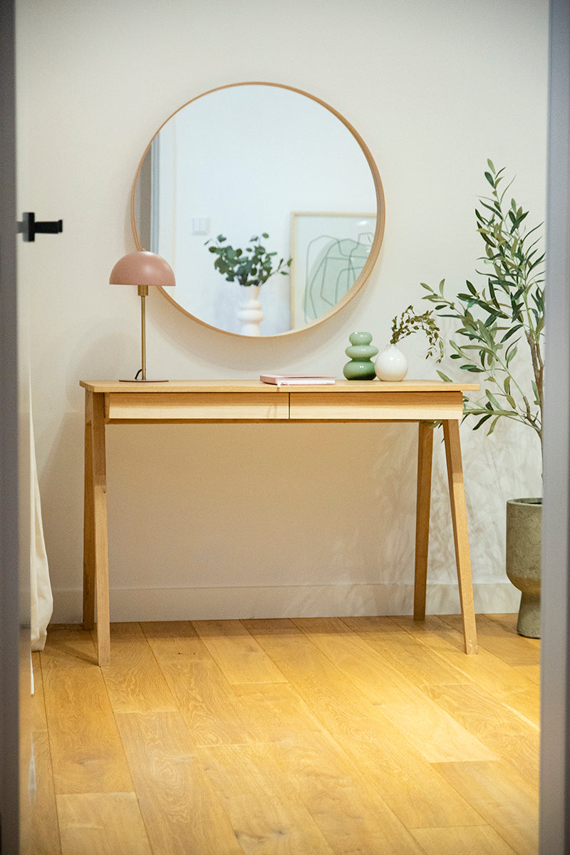 Piko Oak Desk - WOO .Design