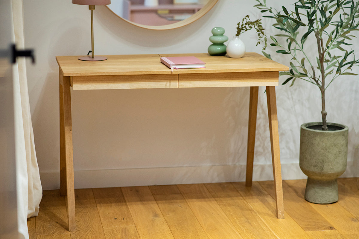 Piko Oak Desk - WOO .Design