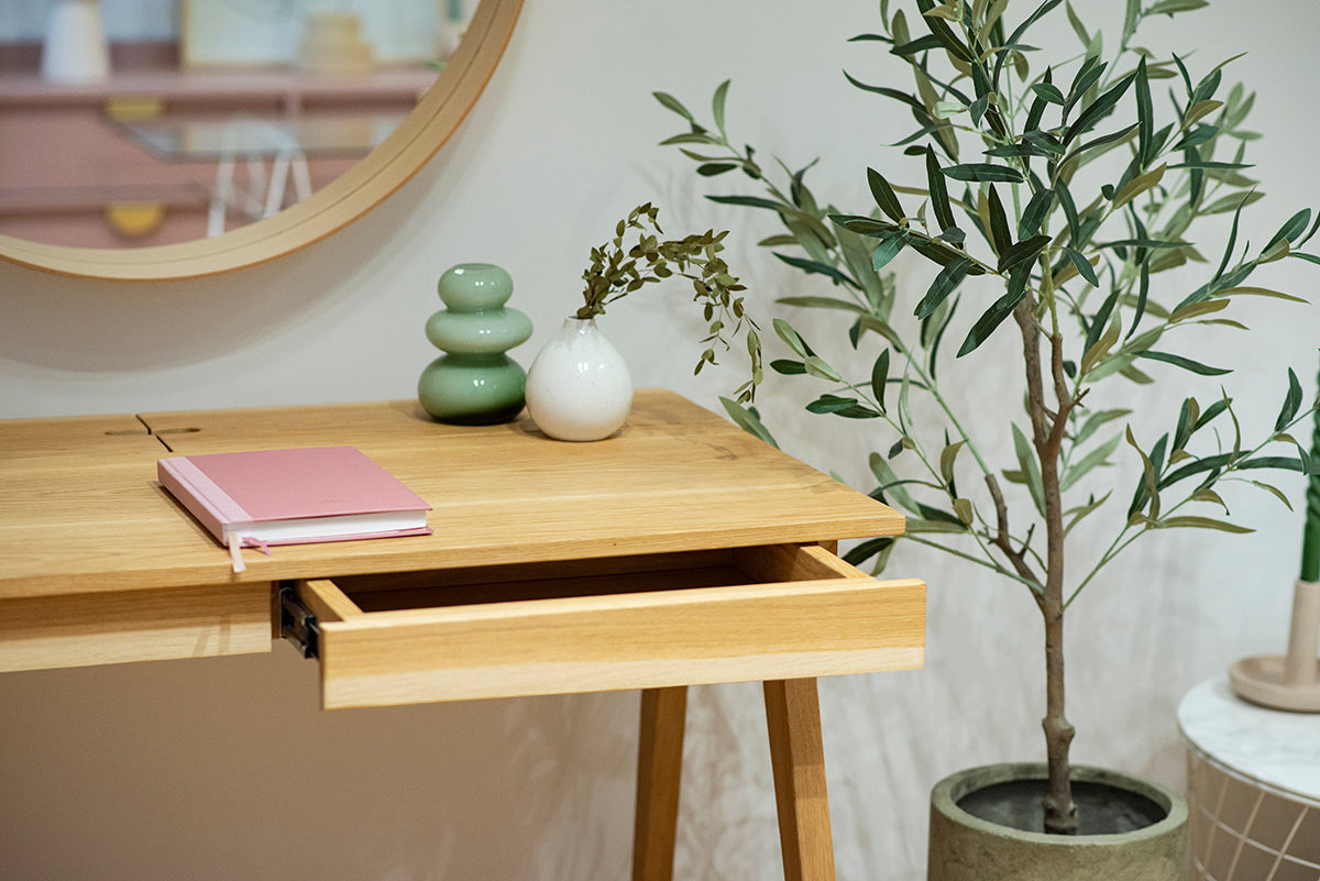 Piko Oak Desk - WOO .Design