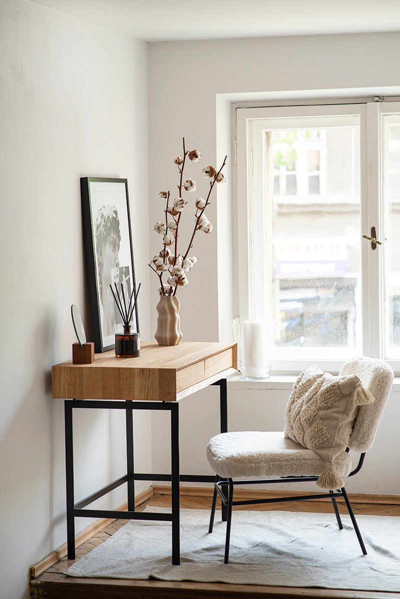 Rosto Oak Desk - WOO .Design