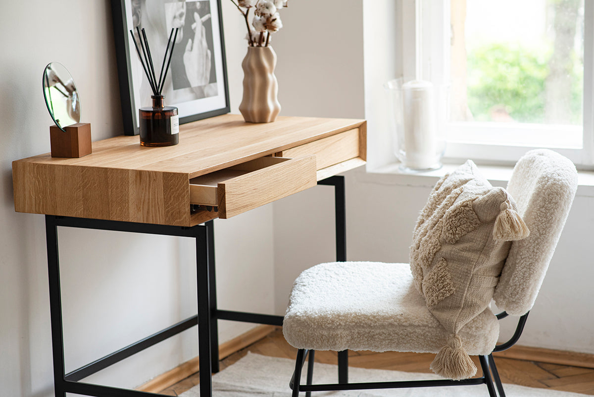 Rosto Oak Desk - WOO .Design