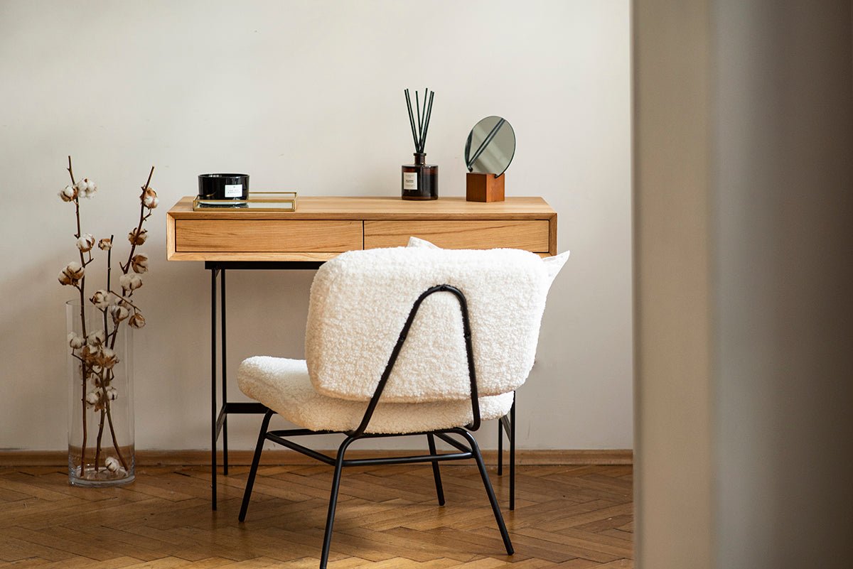 Rosto Oak Desk - WOO .Design
