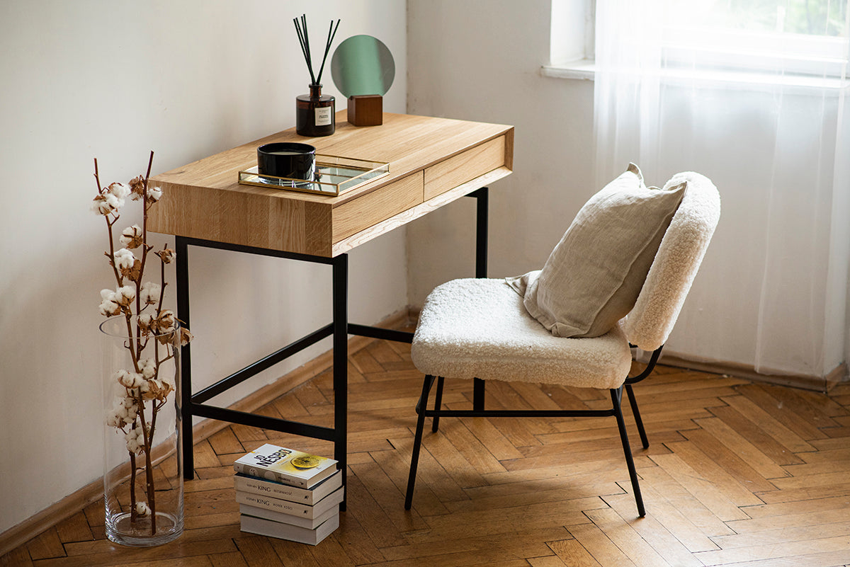 Rosto Oak Desk - WOO .Design