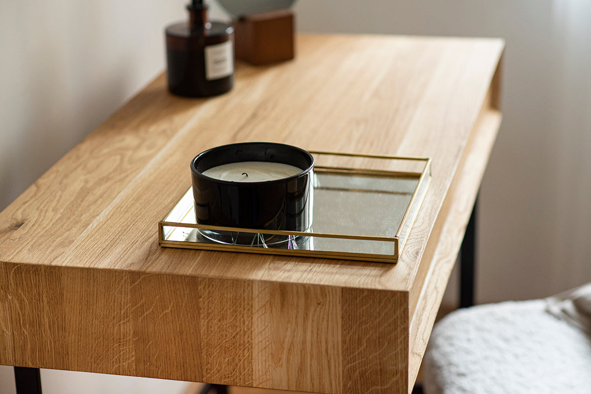 Rosto Oak Desk - WOO .Design