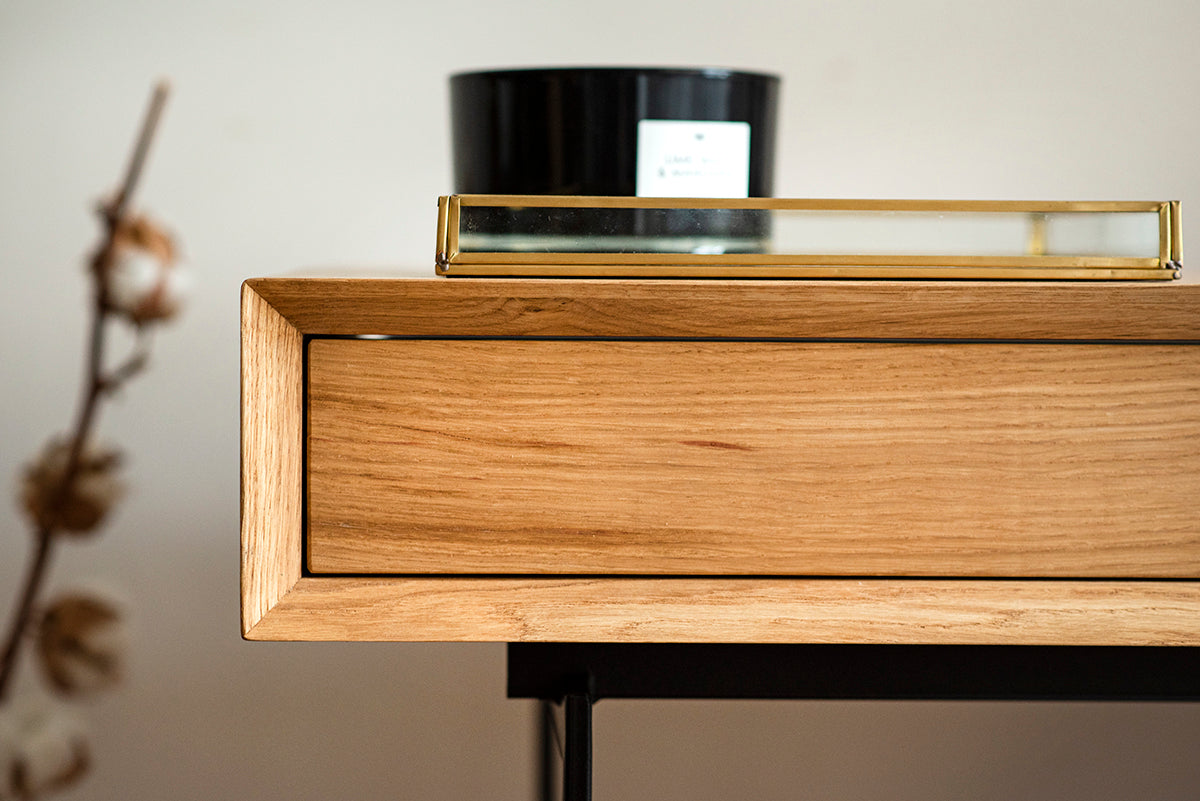 Rosto Oak Desk - WOO .Design